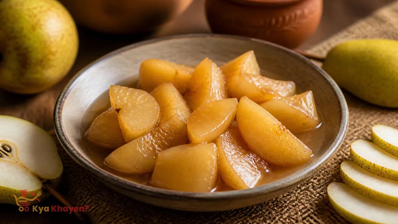 Pear Stewed