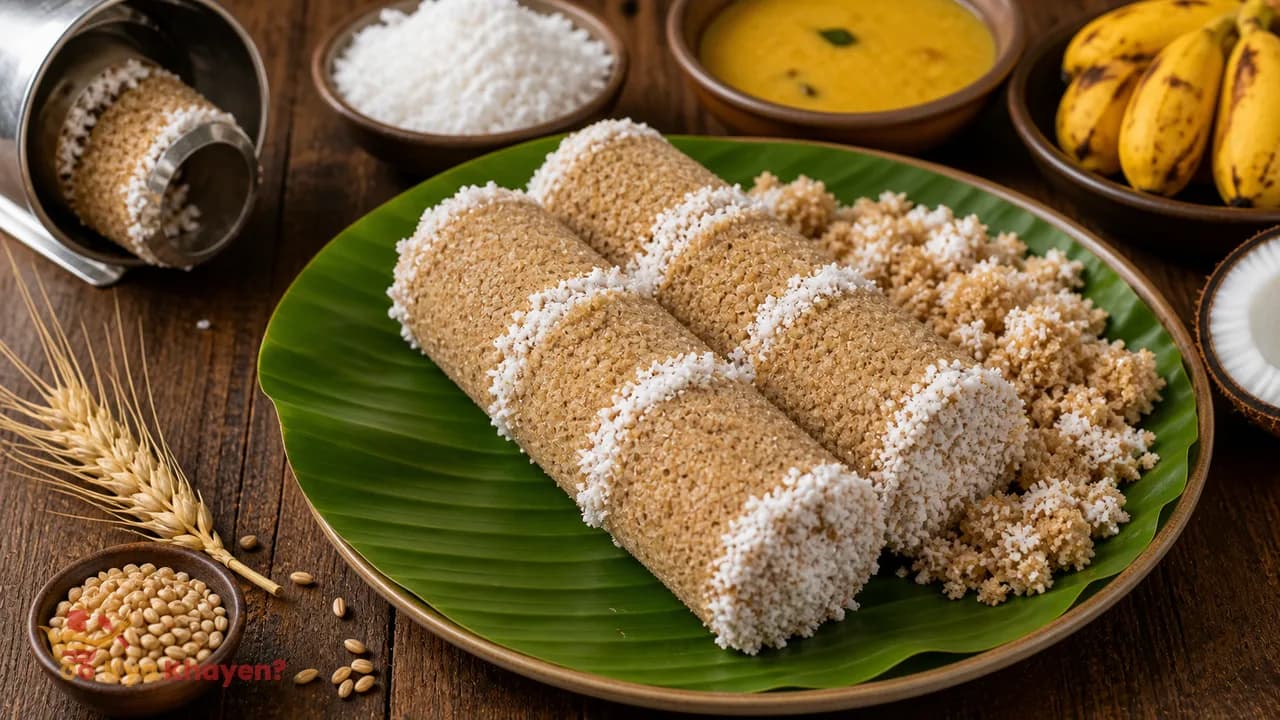 Wheat Puttu