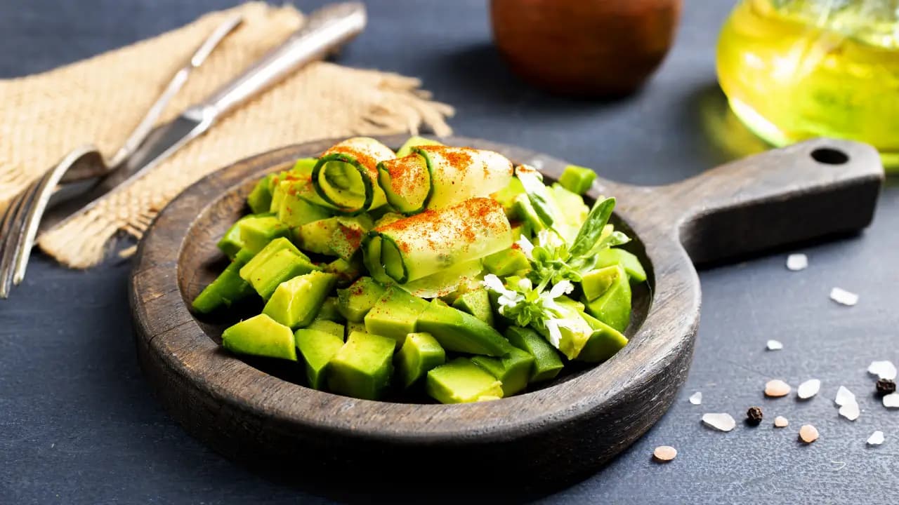 Avocado Cucumber Salad