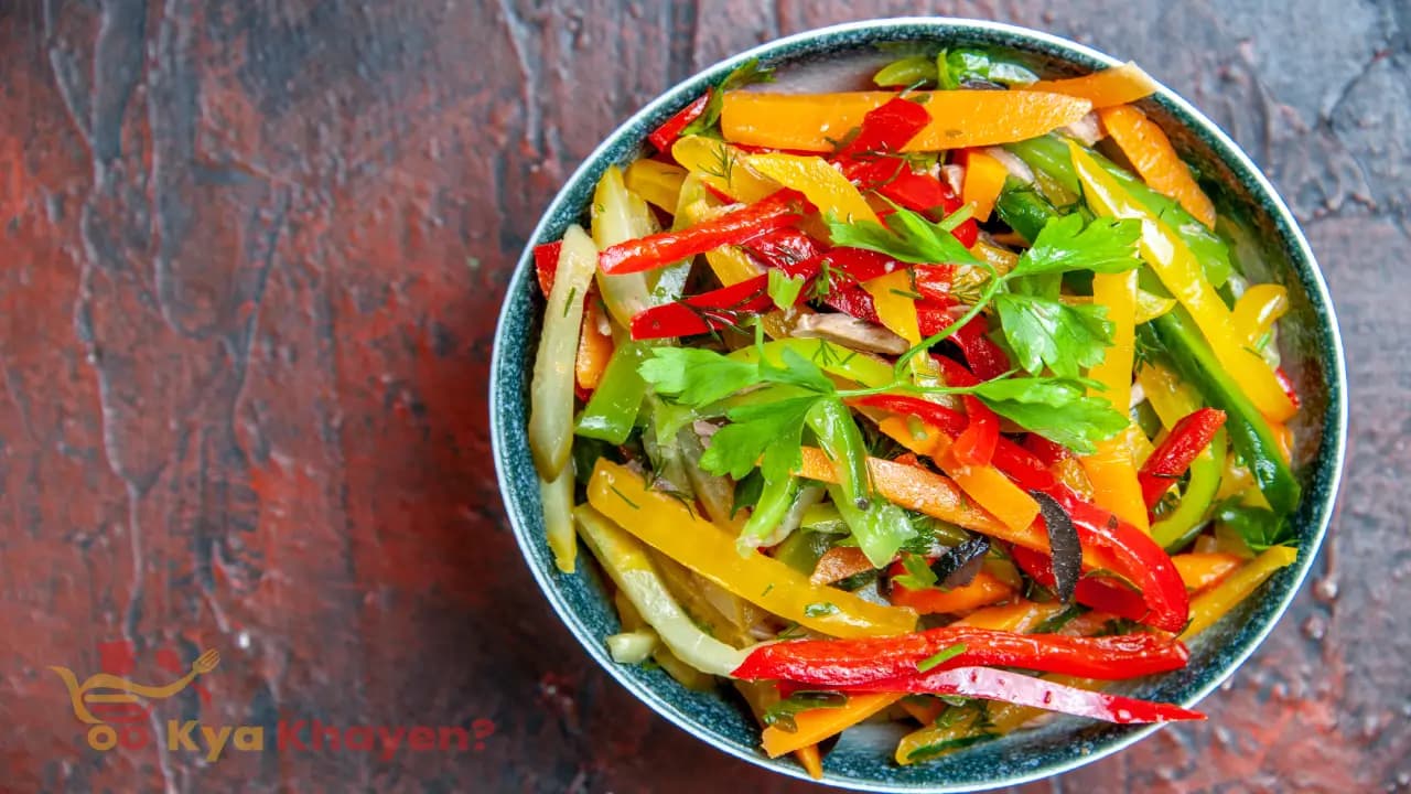 Bell Pepper-Lettuce Salad