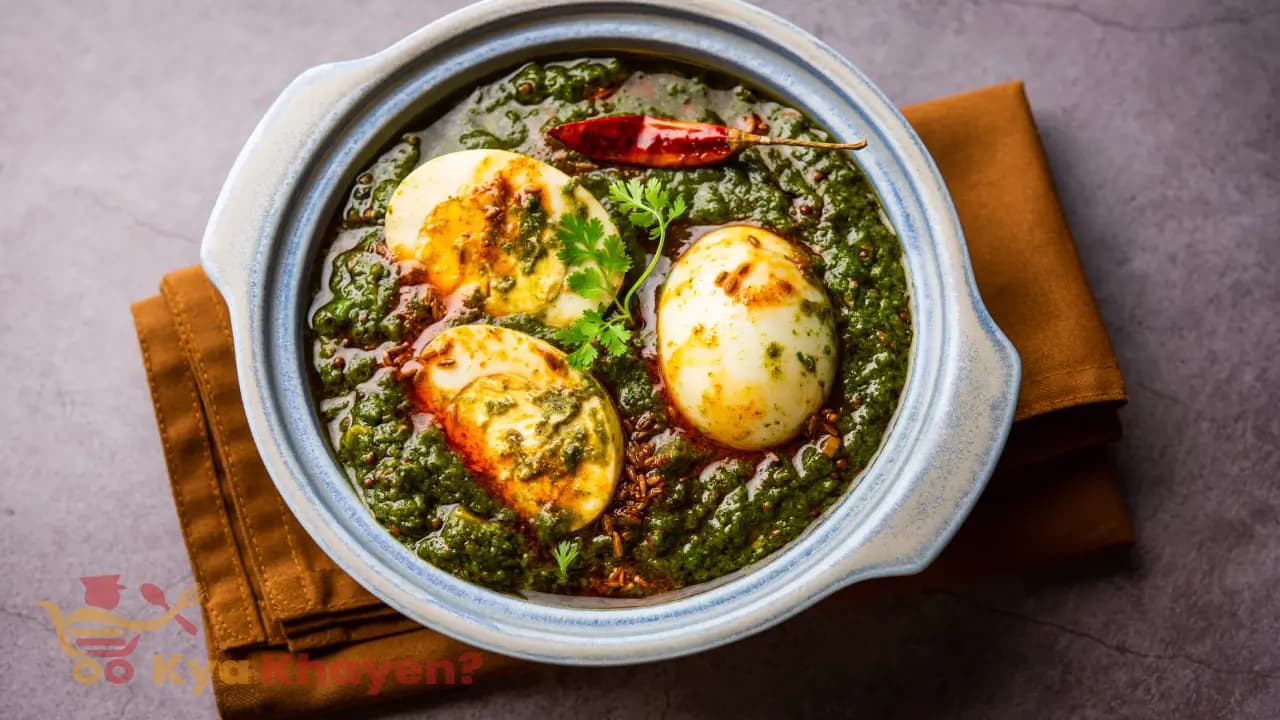 Wilted Beet Greens Dal with Egg