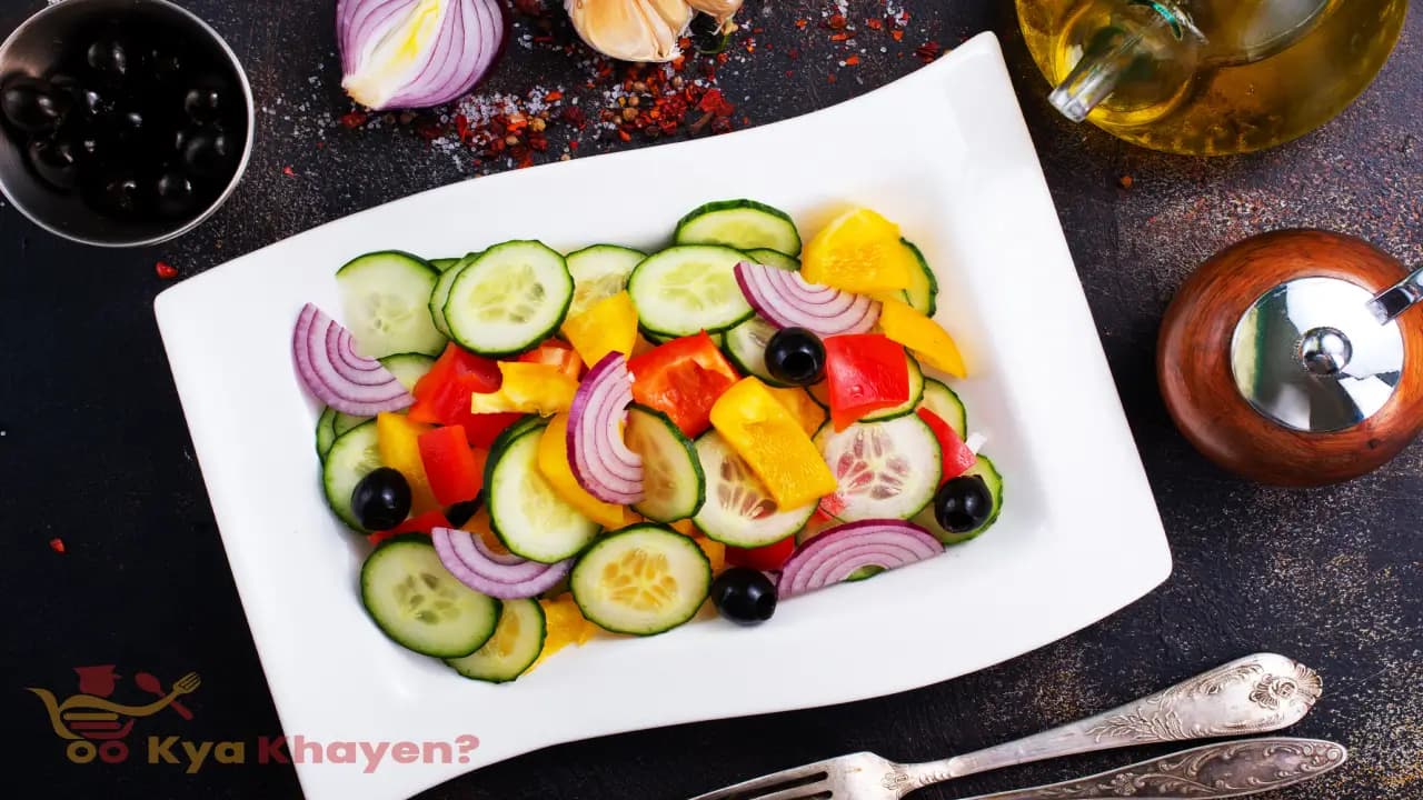 Mix Salad (Cucumber, Onion, Bell Pepper)