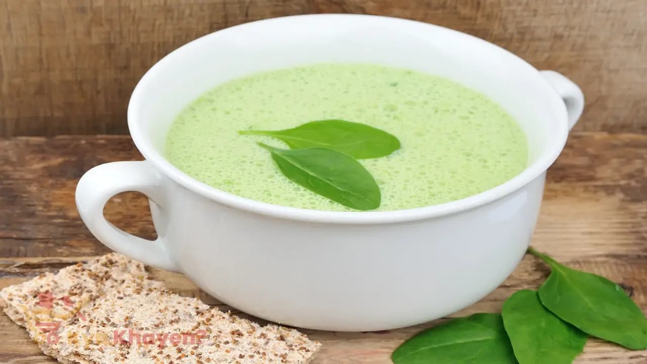 Quinoa and Baby Spinach Soup
