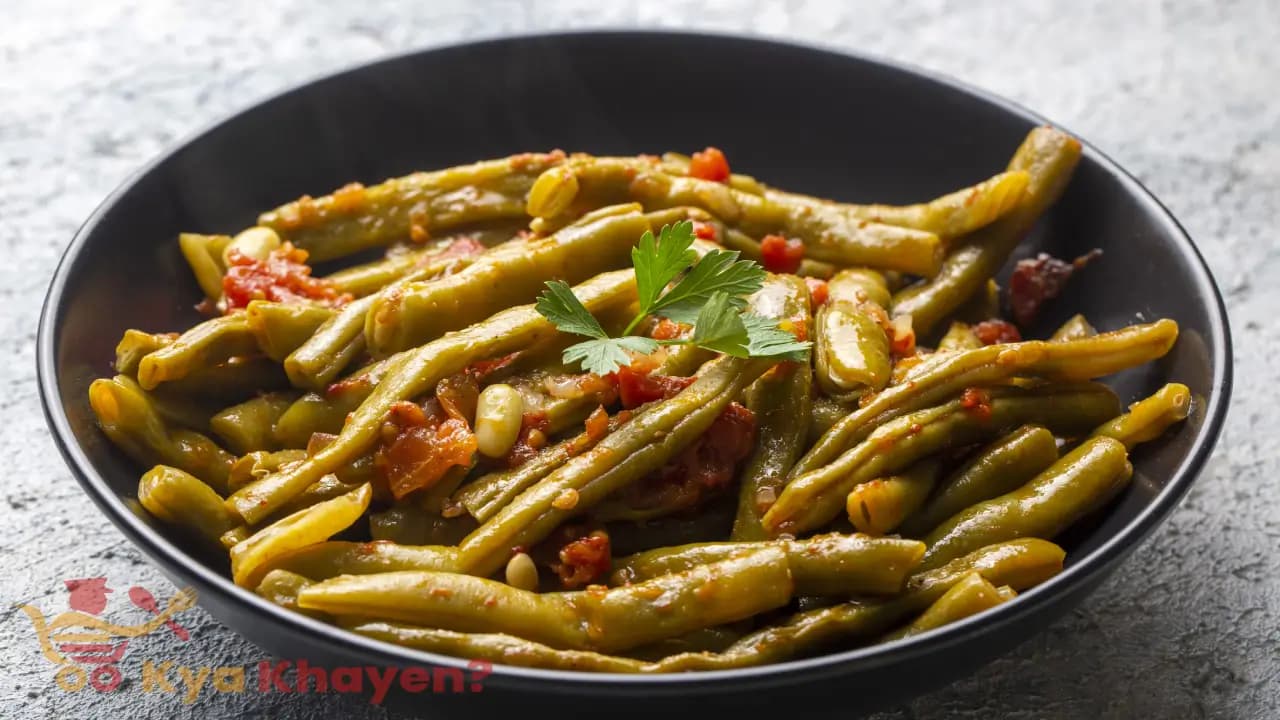Saute Beans and Onion