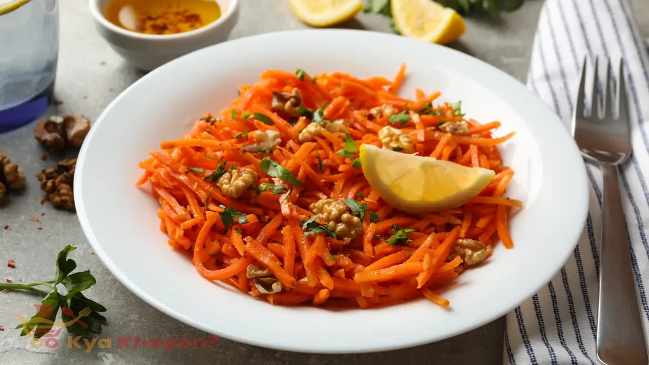 Steamed Carrot Salad