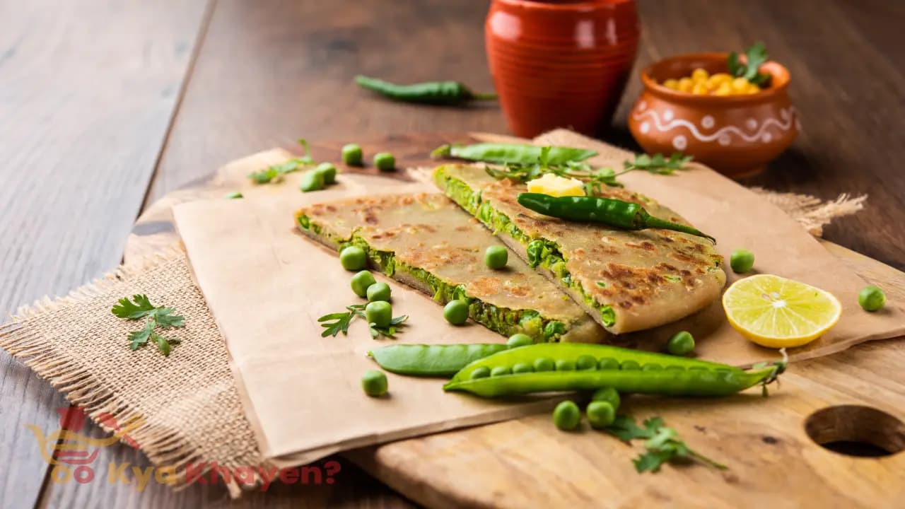 Stuffed Pea Roti