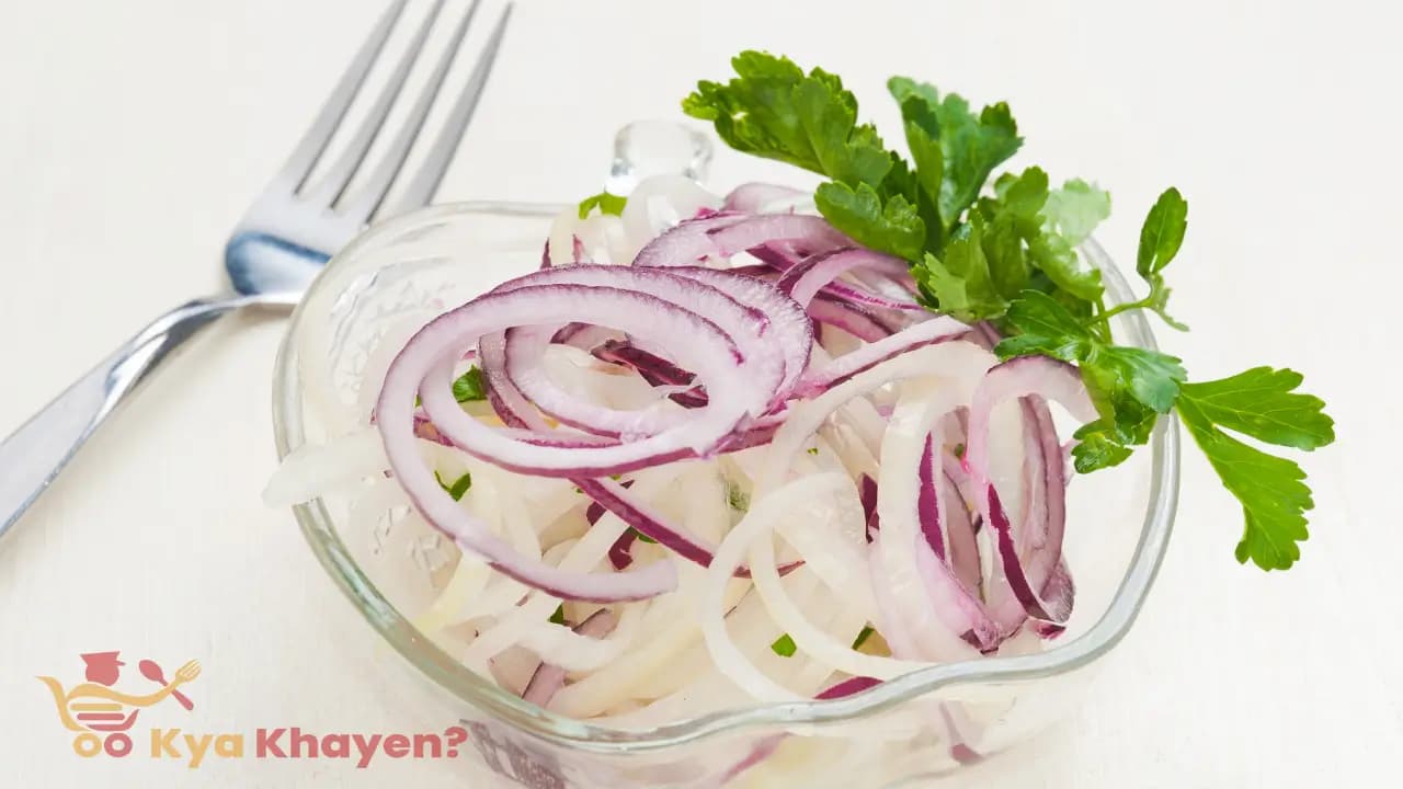 Vinegar Dipped Onion-Radish Salad