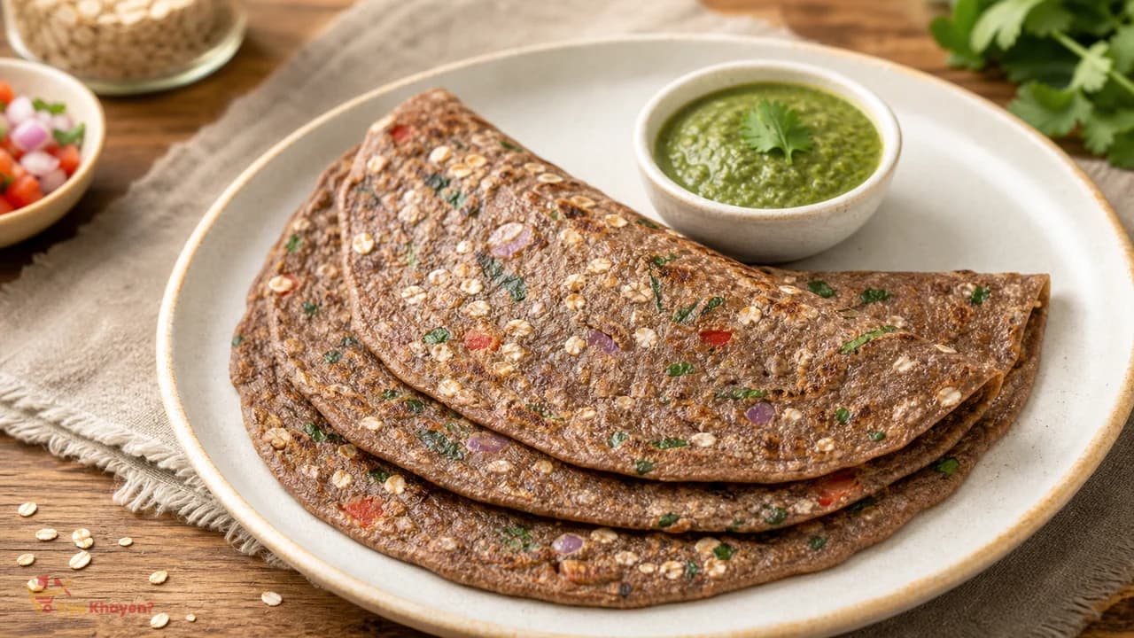 Ragi Oats Cheela