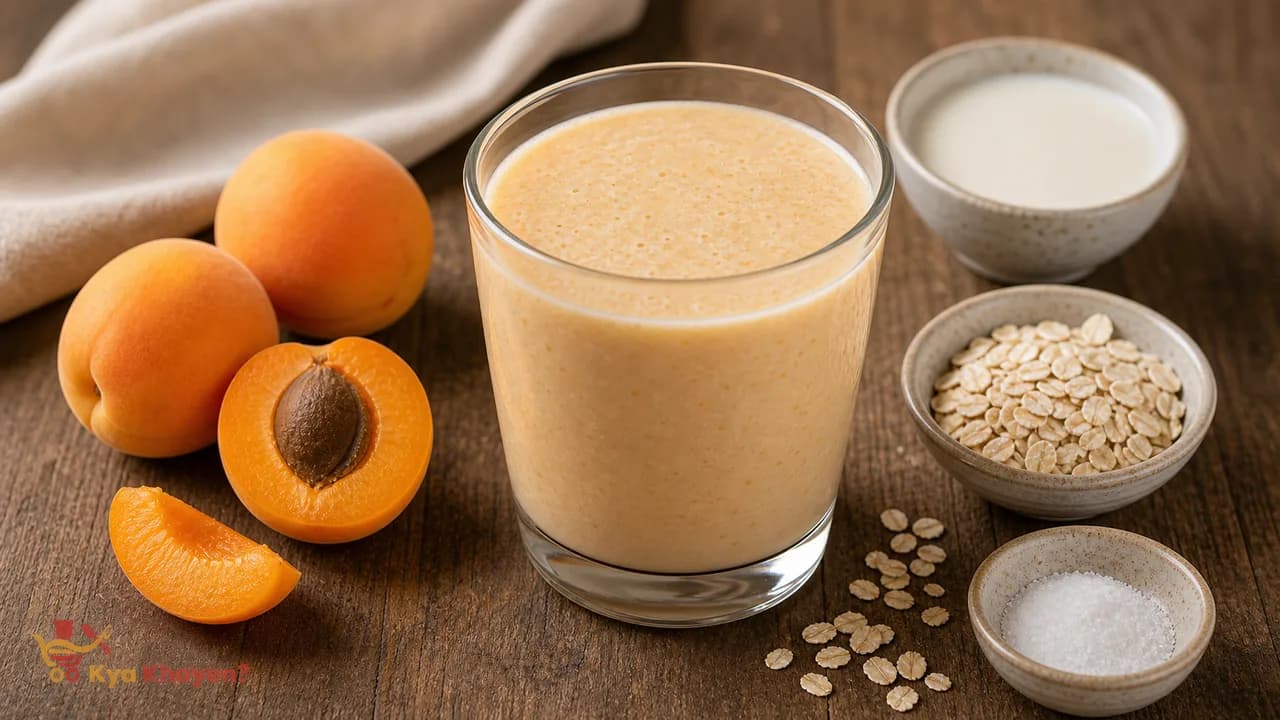 Apricot Soy Oats Shake