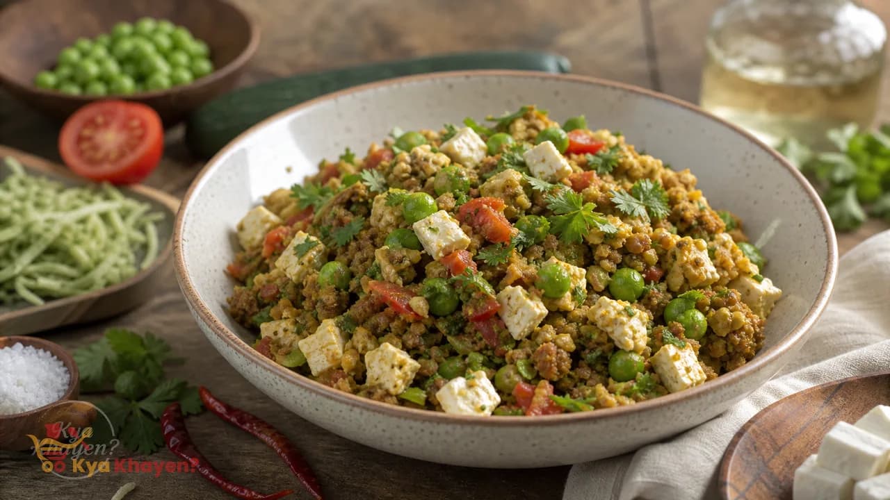 Feta Keema with Grated Zucchini