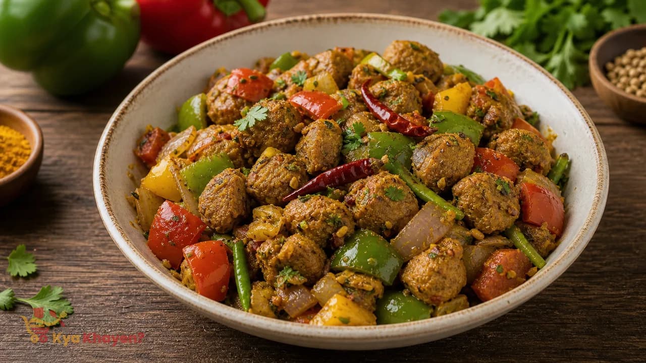 Soya Fry with Bells