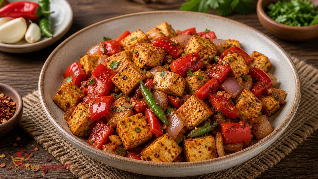 Spicy Red Bells Tofu