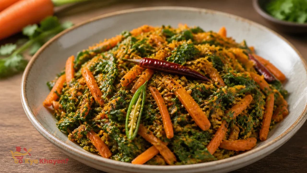Methi with Carrot
