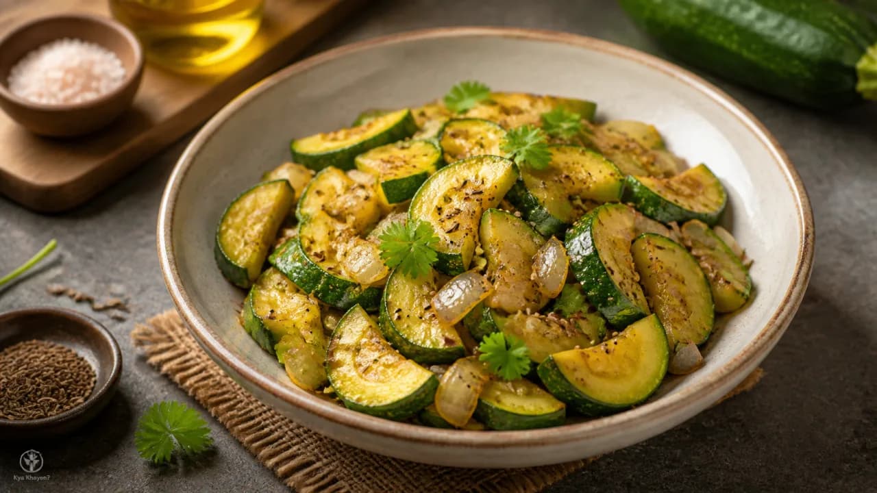 Stir Fried Zucchini