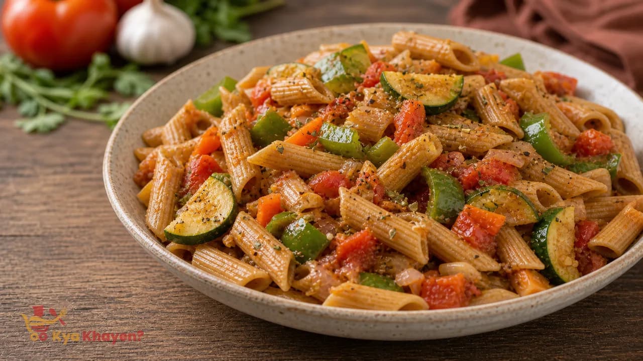 Whole Wheat Vegetable Pasta