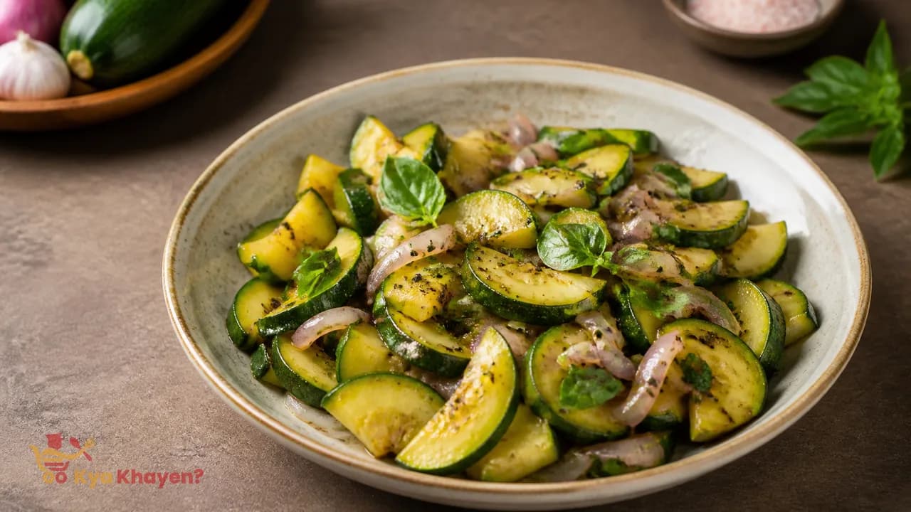 Saute Zucchini-Basil