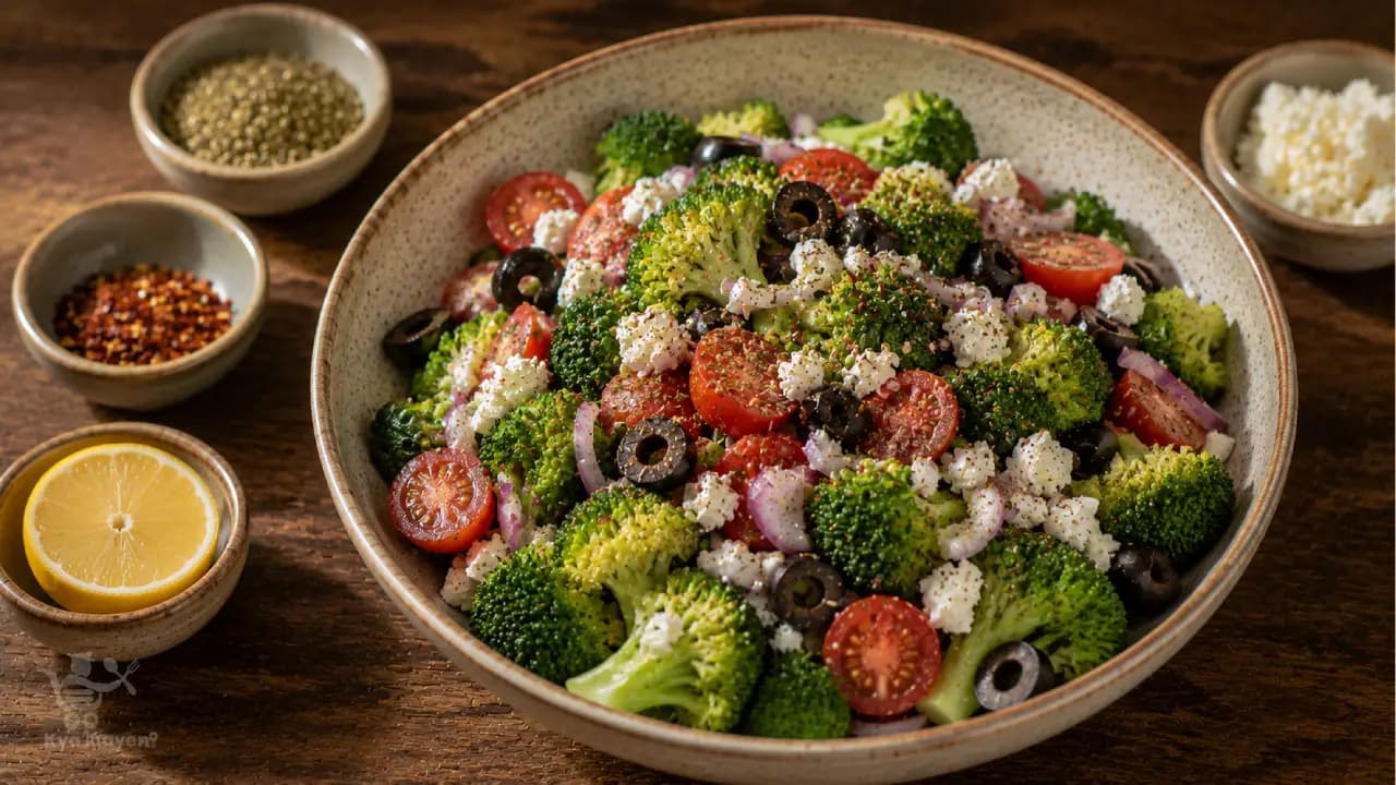 Greek Broccoli Salad