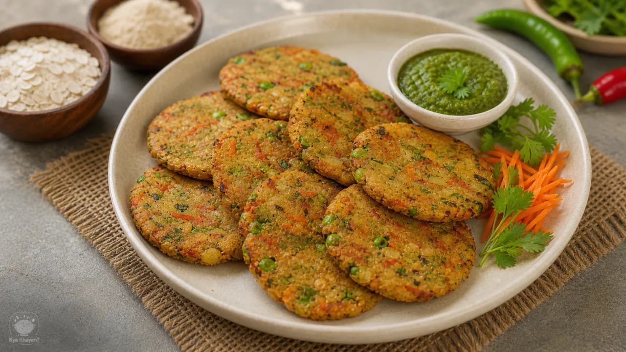 Thin Poha Cutlets
