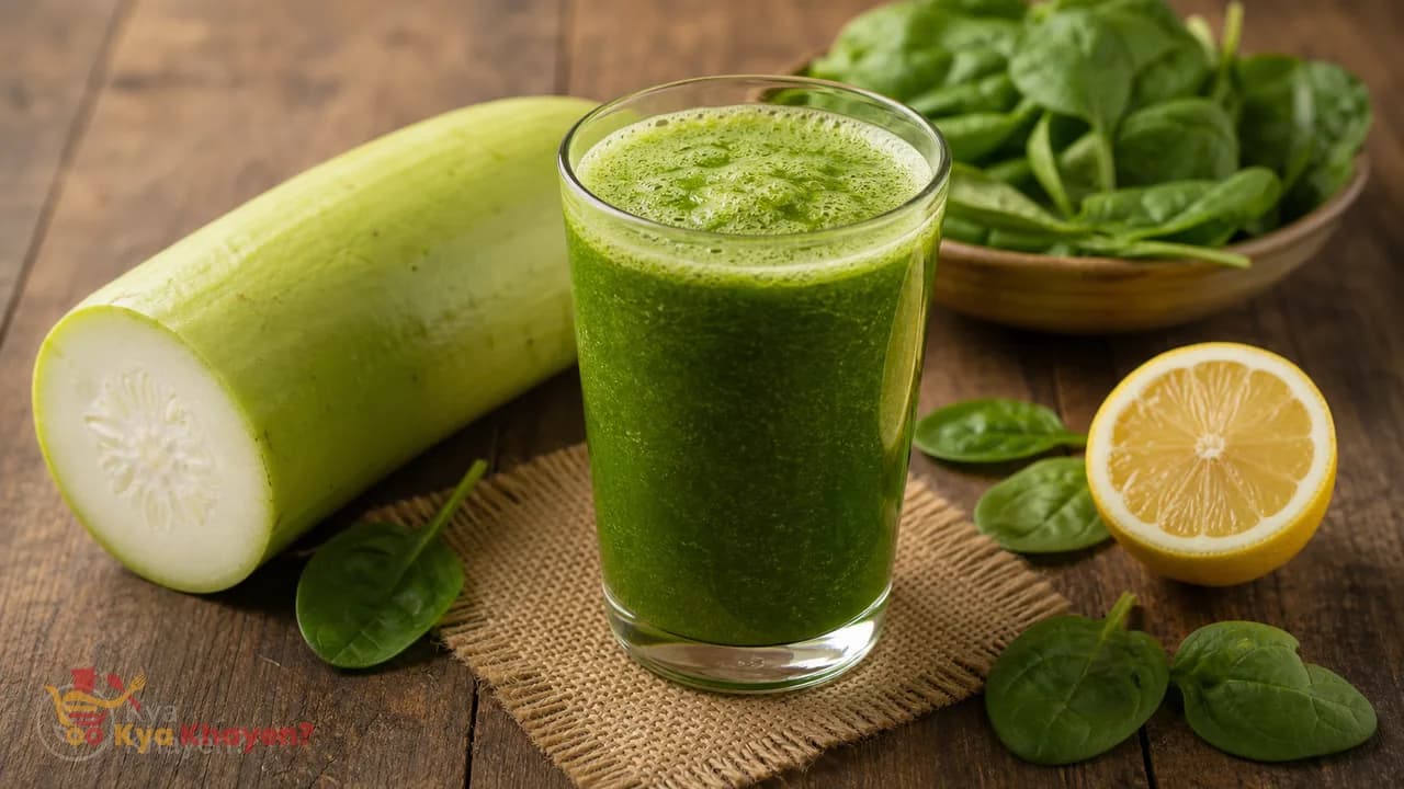Gourd Drink with Spinach