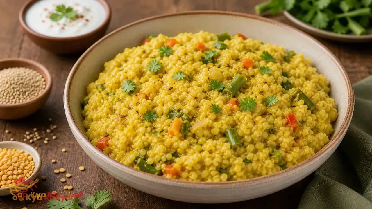Little Millet Moong Dal Khichdi