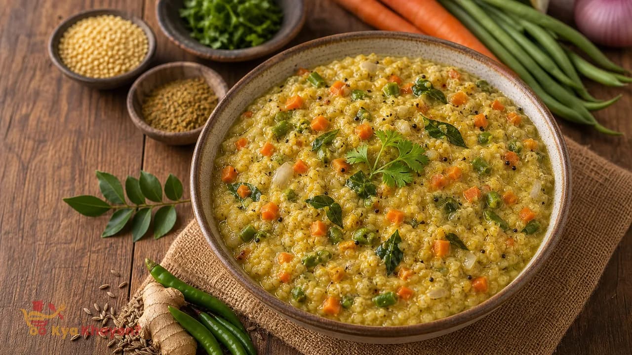 Vegetable Millet Porridge