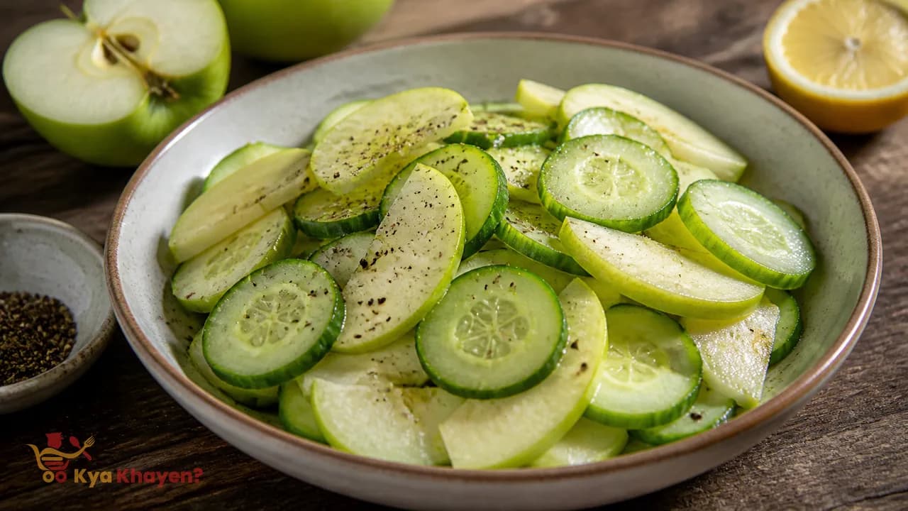 Cucumber Green Apple Salad
