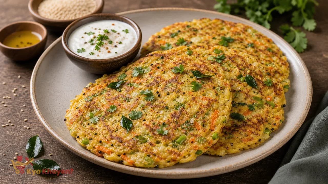 Instant Poha Pancake