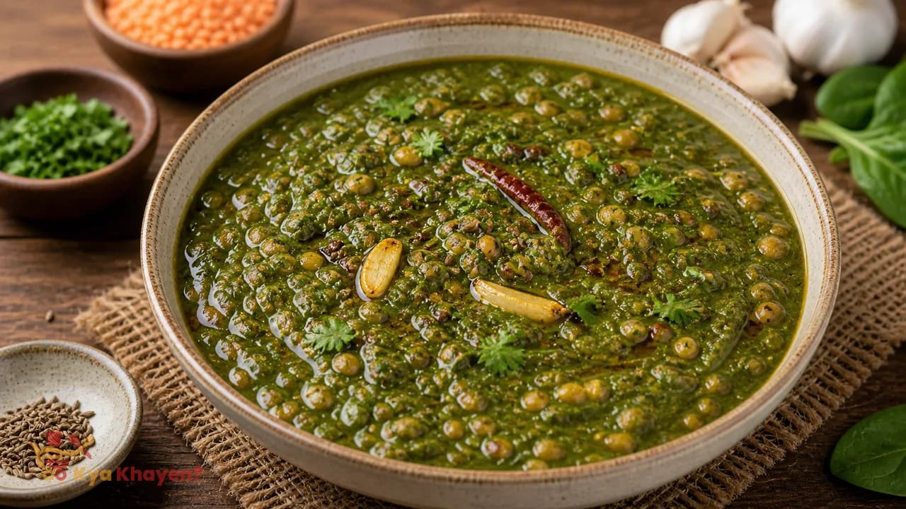 Spinach and Lentils Gravy