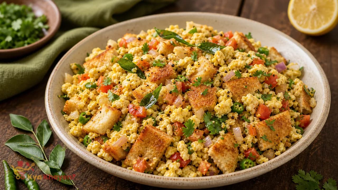 Bread Egg Upma