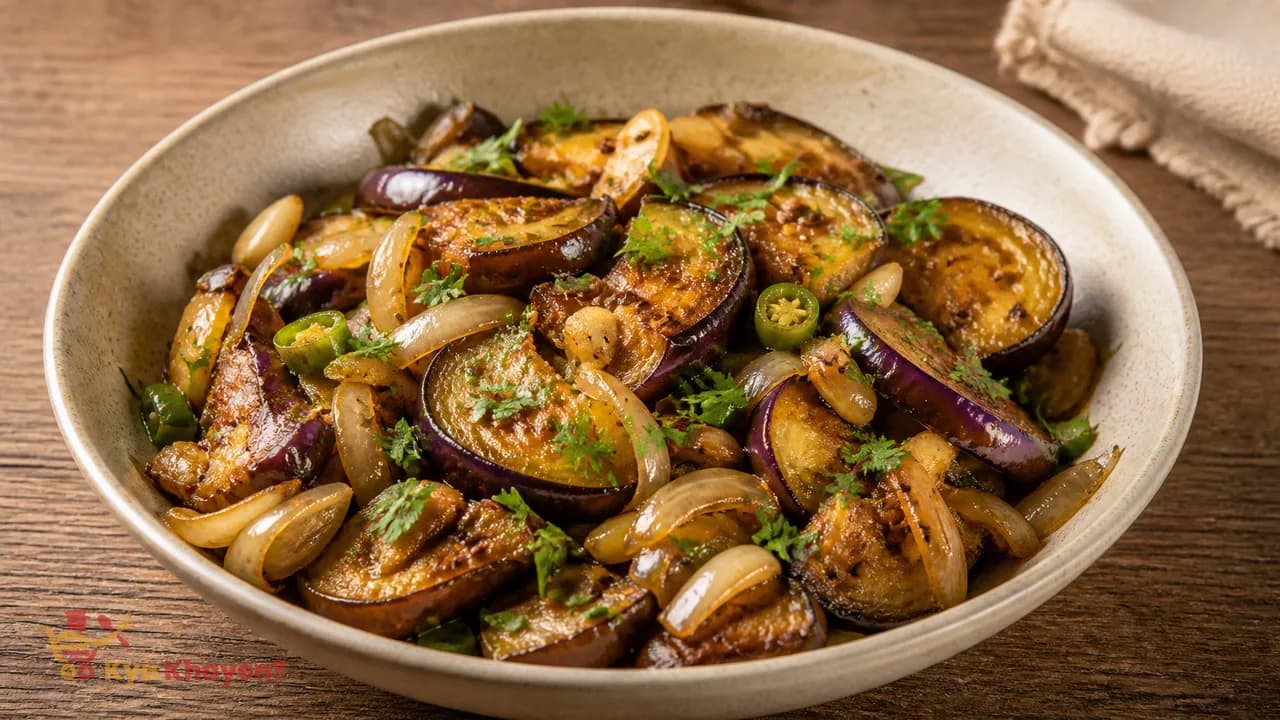 Saute Brinjals