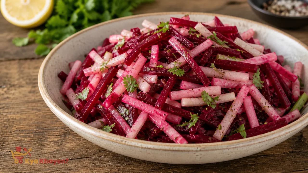 Turnip Beetroot Salad