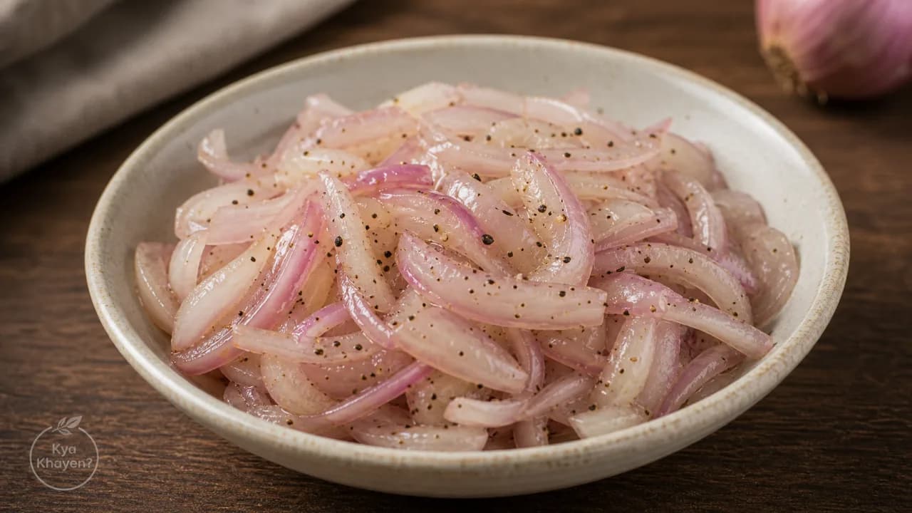 Steamed Onion Salad