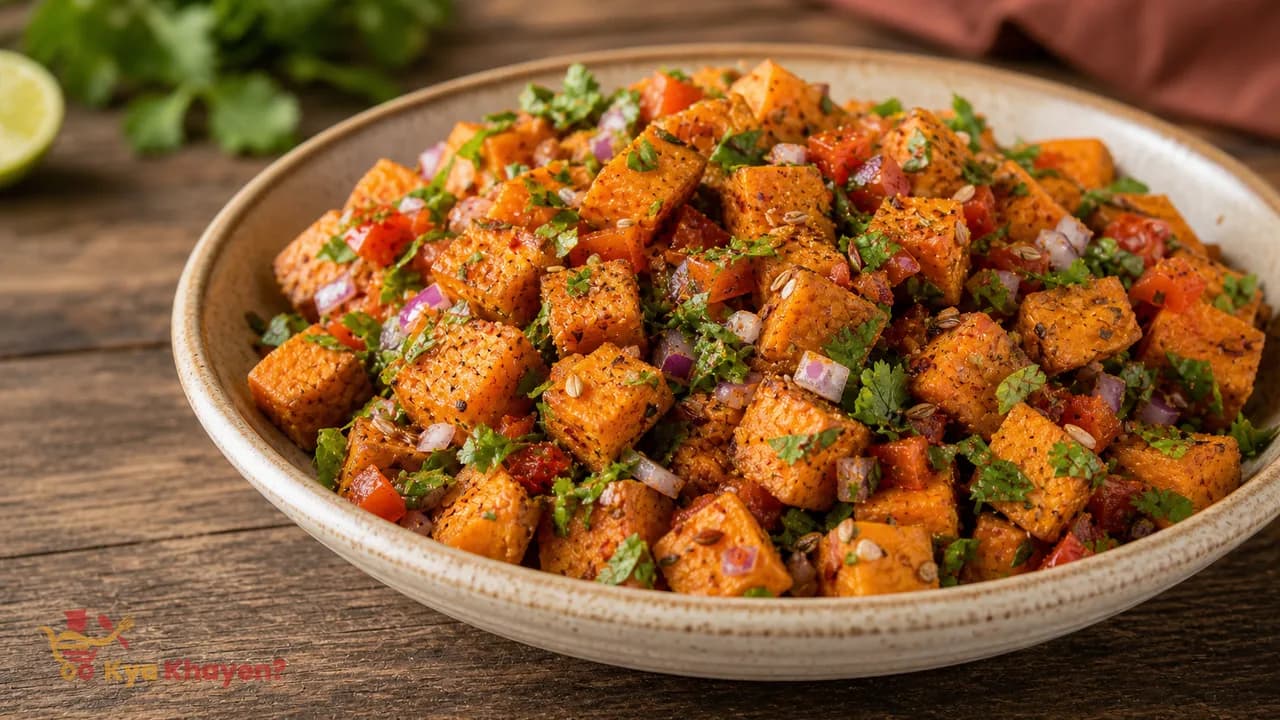 Sweet Potato Chaat