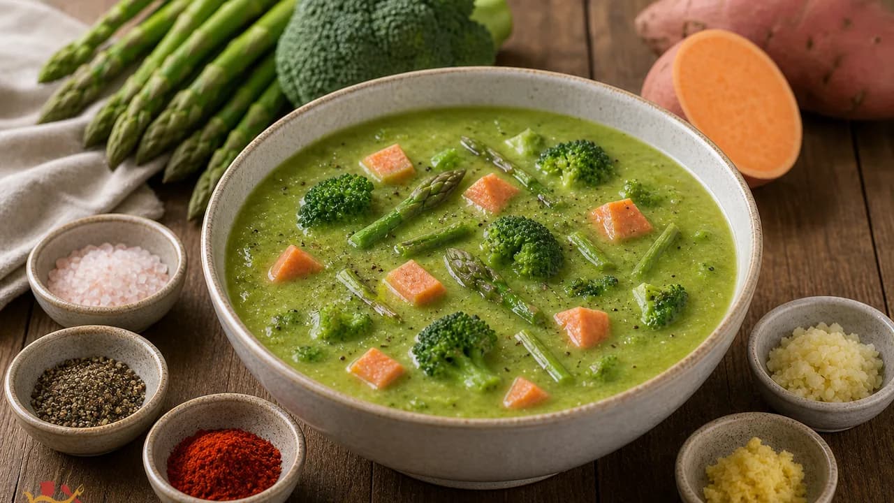 Asparagus Broccoli Soup