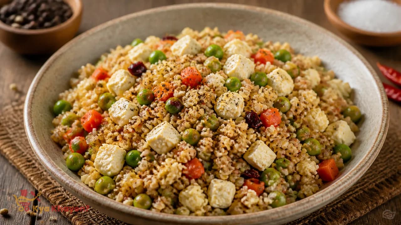 Boiled Buckwheat with Egg White