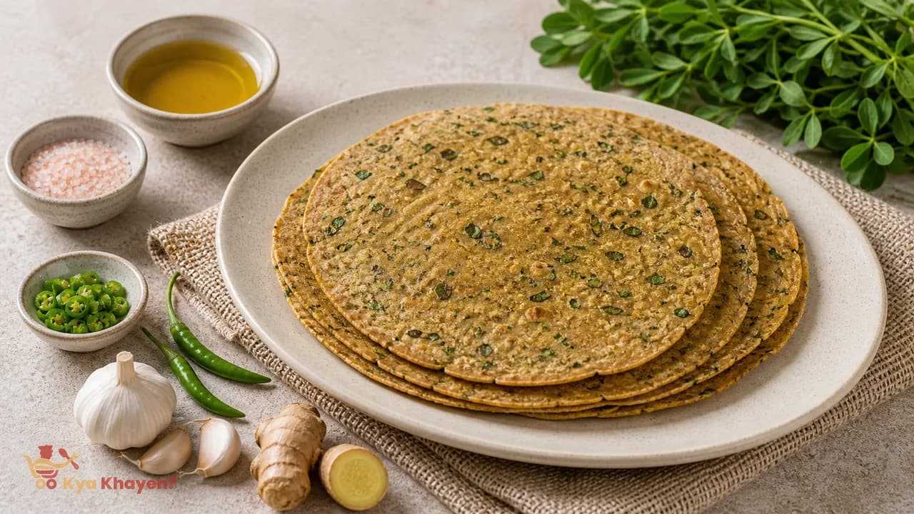 Bajra Methi Khakhras