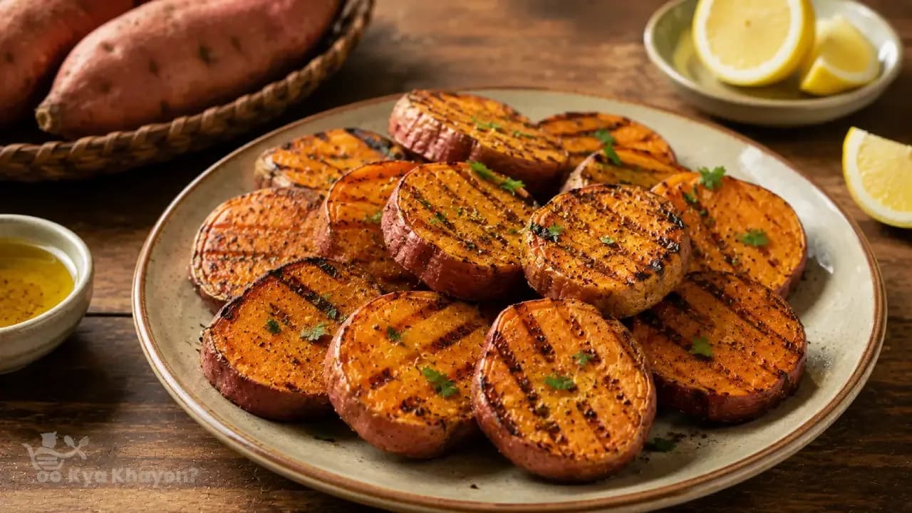 Grilled Sweet Potato