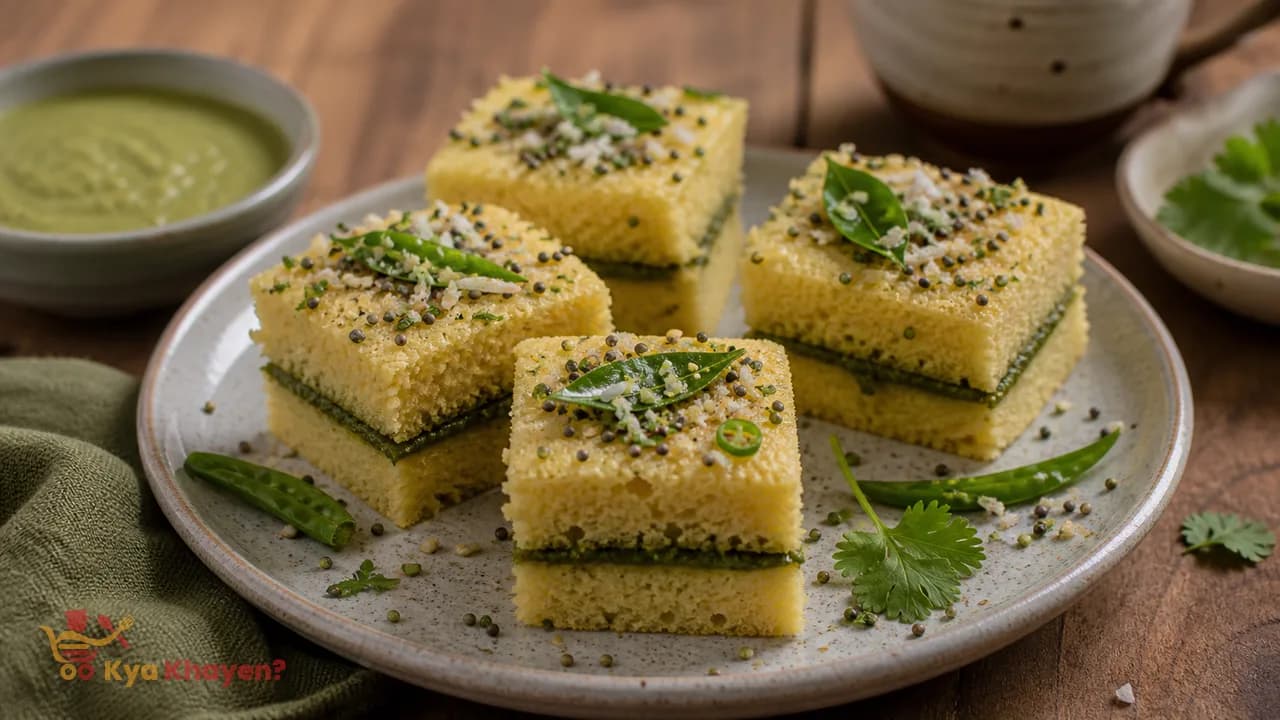 Sandwich Dhokla
