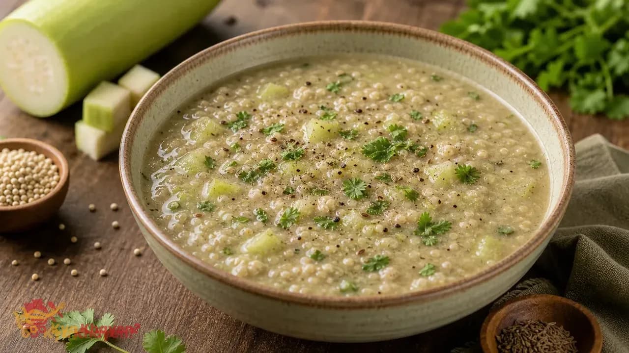 Lauki-Bajra Soup