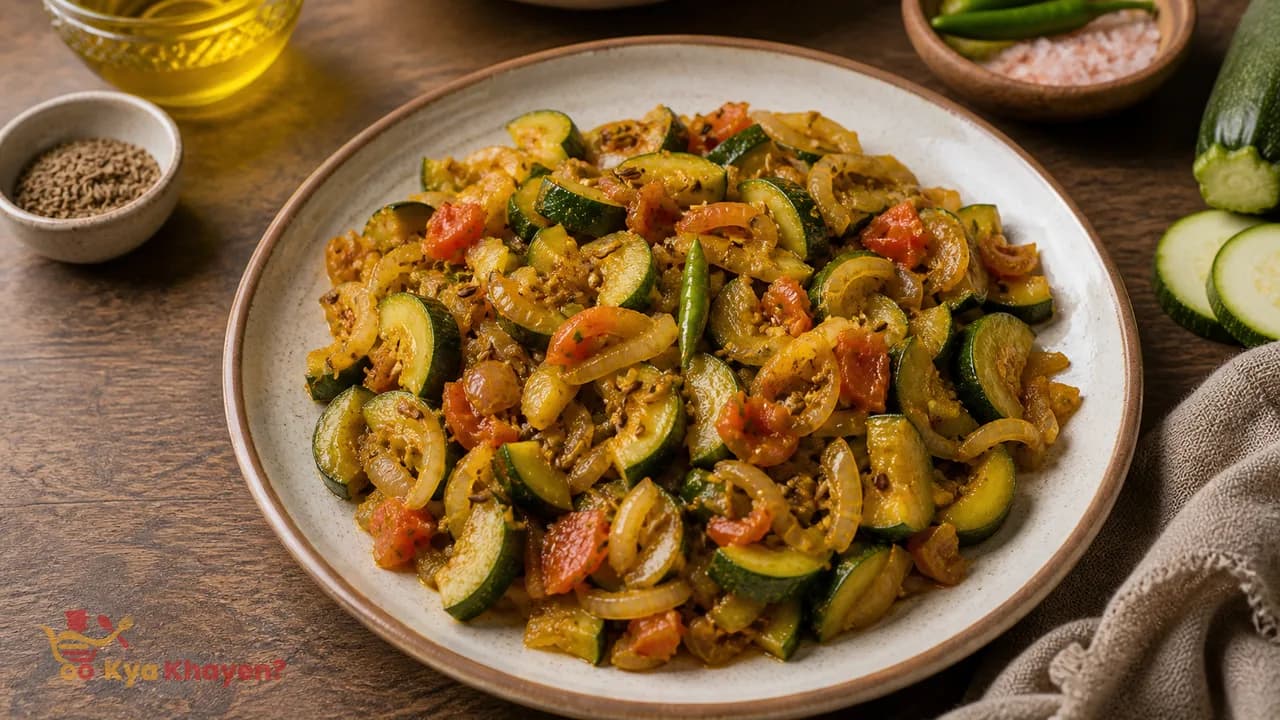 Saute Onions & Zucchini