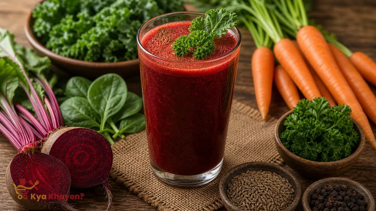 Vegetable Juice (Add Beetroot, Spinach, Carrot, Parsley and Kale)