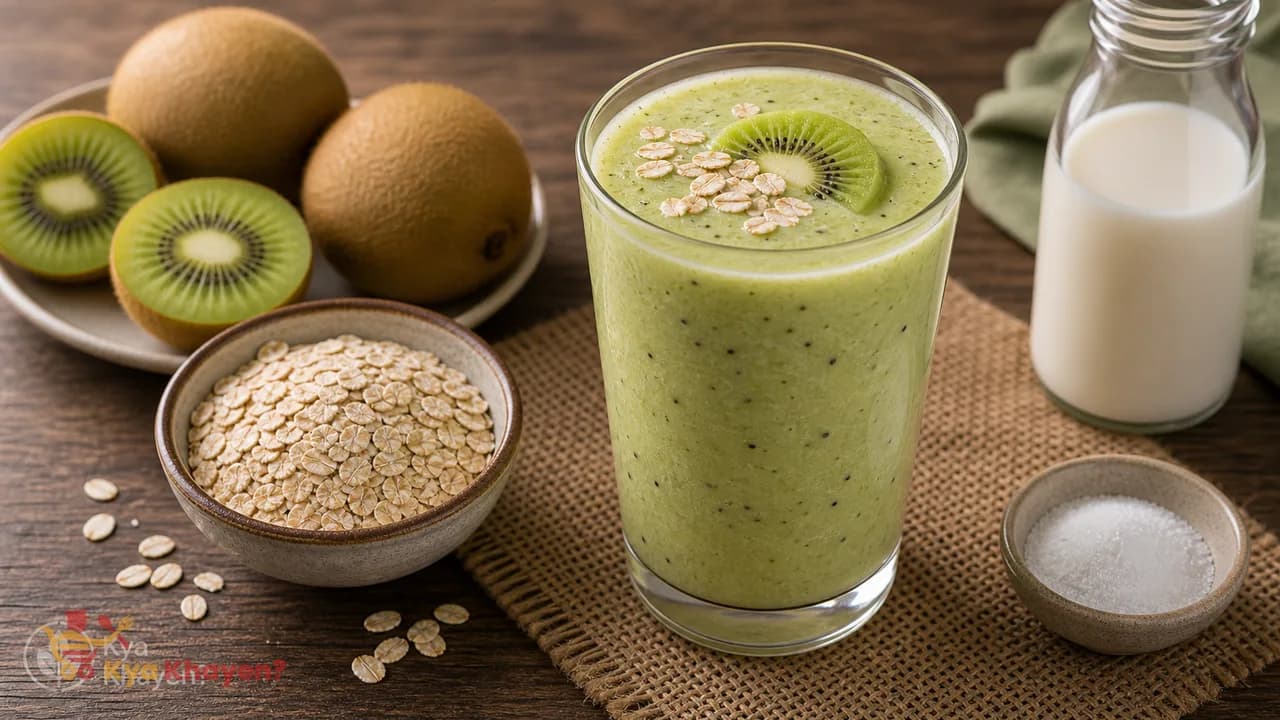 Oats-Kiwi Smoothie
