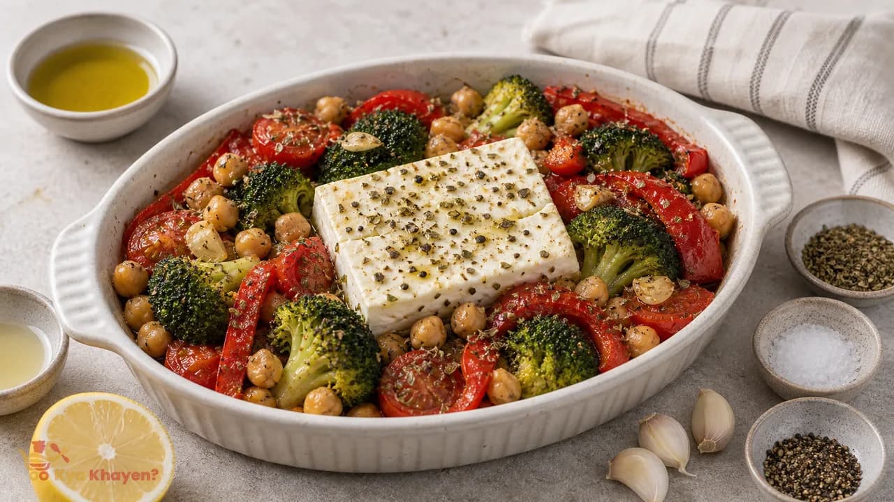 Baked Feta with Vegetables
