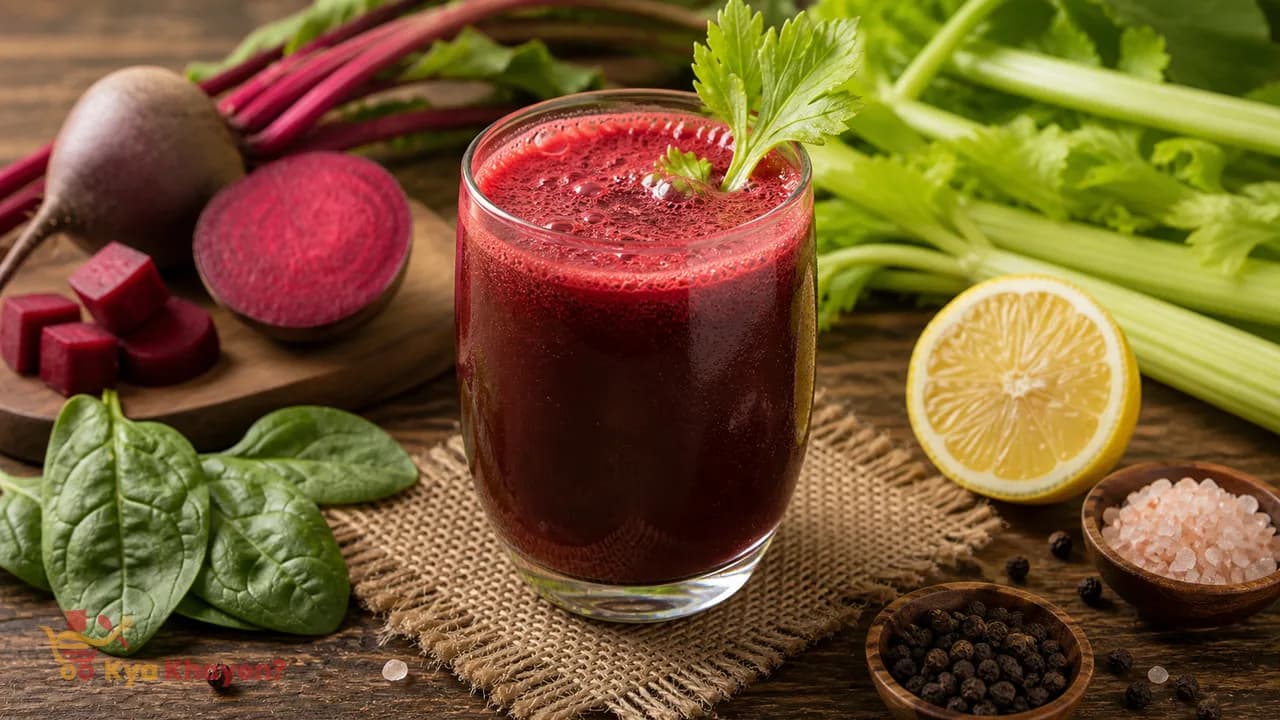 Vegetable Juice (Add Beetroot, Spinach, Celery)