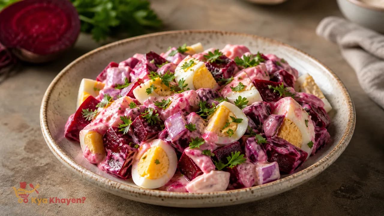 Beetroot and Egg Salad