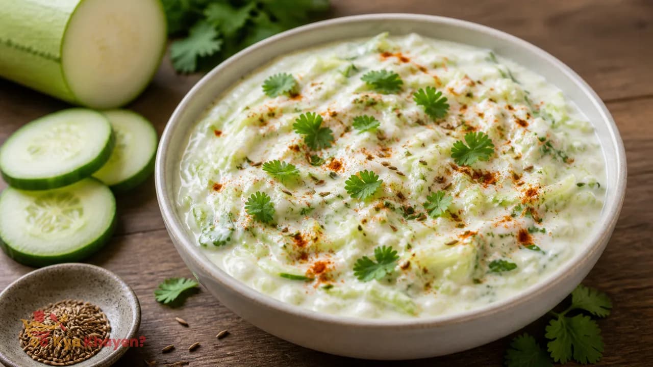 Cucumber-Ghia Raita