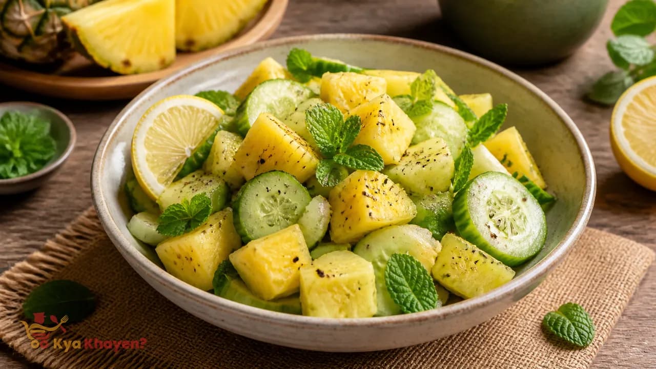 Pineapple Cucumber Salad