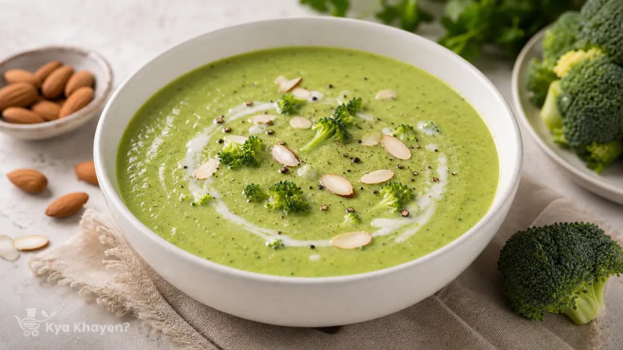 Almond Broccoli Soup