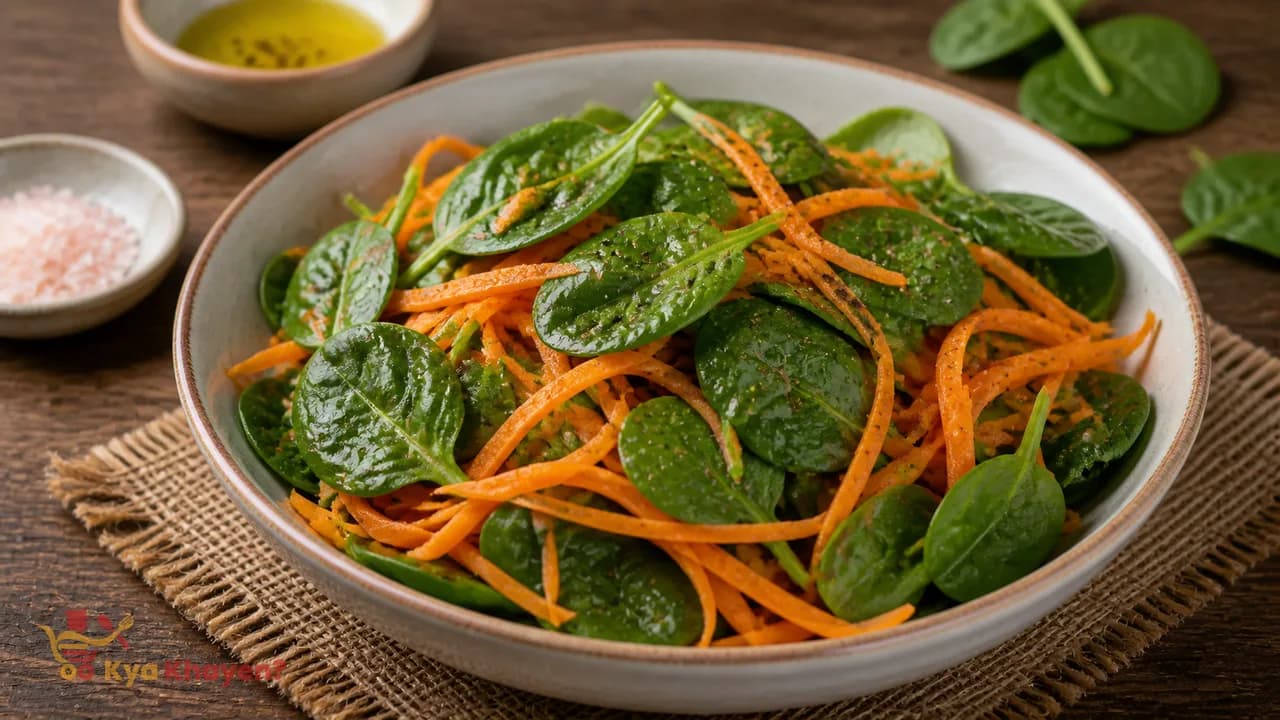 Spinach-Carrot Salad