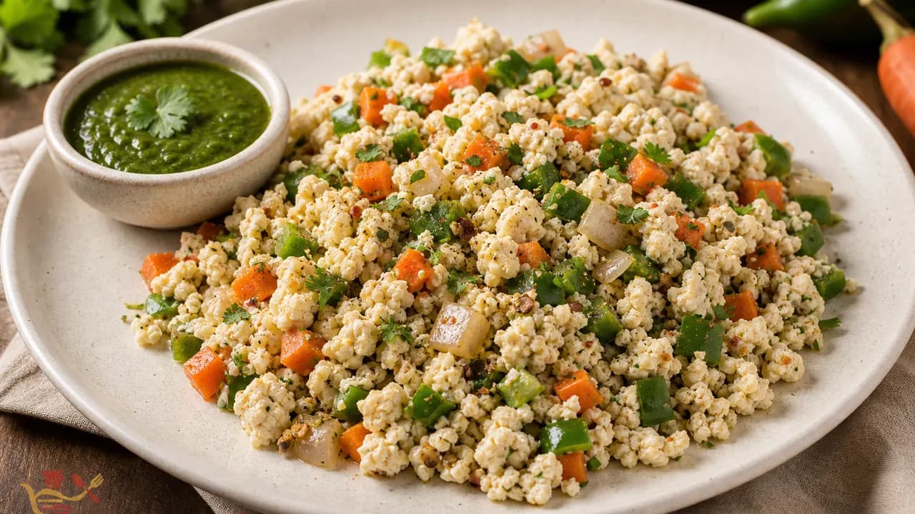 2 Egg Whites Bhurji (Add Onion, Capsicum, Carrots)